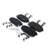 AD2035 by ADVICS - ADVICS Ultra-Premium Ceramic Brake Pads