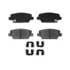 AD2050 by ADVICS - ADVICS Ultra-Premium Ceramic Brake Pads