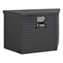 UWS TBV-49-BLK Truck Tool Box Gloss Black Aluminum 49" Trailer Tongue Box (LTL Shipping Only)