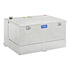 UWS TT-85-COMBO Liquid Transfer Tank / Tool Box Unit 85-Gallon Combo Bright Aluminum Transfer Tank