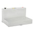 UWS TT-85-L-T-P Liquid Transfer Tank / Tool Box Unit 85-Gallon L-Shape Bright Aluminum Transfer Tank