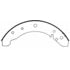 Wagner PAB168 Drum Brake Shoe BRAKE SHOE SET