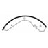 Wagner PAB268 Drum Brake Shoe BRAKE SHOE SET