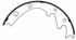 Wagner PAB353 Drum Brake Shoe ThermoQuiet Drum Brake Shoe Set
