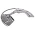 Vaico V105024 Brake Backing Plate Chapa protectora contra salpic