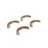 Vaico V300541 Parking Brake Shoe Brake Shoe Set, parking brake