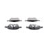 Vaico V250163 Disc Brake Pad Set Brake Pad Set, disc brake