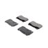Vaico V404127 Disc Brake Pad Set Brake Pad Set, disc brake