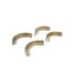 Vaico V460168 Drum Brake Shoe Brake Shoe Set