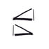 KD4020 by FAIRCHILD - Vent Window Seal, Rear Vertical Kit