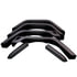 Fairchild KD4032 Fender Flare Set Fender Flare - Front and Rear, RH and LH, with Side Extensions, for 1997-2006 Jeep Wrangler