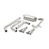 Corsa 14143 Exhaust System Kit 3.0in. Cat-Back Dual Rear Exit with Twin 3.5in. Polished Pro-Series Tips