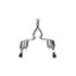 Corsa 14328BLK Exhaust System Kit 3.0in. Cat-Back Dual Rear Exit with Single 4.5in. Black PVD Pro-Series Tips
