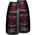 Anzo 211156 Tail Light Set Tail Light Assembly; Dark Smoke Lens; G2; Pair;