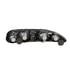 Anzo 221013 Tail Light Set Tail Light Assembly; Clear Lens; Black Housing; Pair;