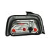 221216 by ANZO - Tail Light Assembly; Red/Clear Lens; Pair;