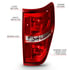 311299 by ANZO - Tail Light Assembly; Red/Clear Lens; w/o Bulb; Pair;