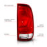 311307 by ANZO - Tail Light Assembly; Red/Clear Lens; OE Replacement;