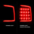 311318 by ANZO - Tail Light Assembly; LED; Clear Lens; Black Housing; w/Plank Style Design; Pair;