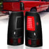 Anzo 311334 Tail Light Set Tail Light Assembly; LED; Smoke Lens; Black; Pair;