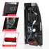 311333 by ANZO - Tail Light Assembly; LED; Clear Lens; Black; Pair;