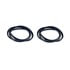 KT3007 by FAIRCHILD - Rear Door Seal on Body Kit for 2007-2021 Toyota Tundra (62332-0C030, 62331-0C030)