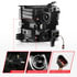 111566R by ANZO - LED Projector Headlight; Clear Lens; Black Housing; w/Light Bar Switchback Sequential; w/Initiation Light; Passenger Side Only;