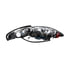 121038 by ANZO - Projector Headlight Set w/Halo; Clear Lens; Black Housing; Pair; 1 pc.;