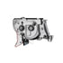 121282 by ANZO - Projector Headlight Set w/Halo; Clear Lens; Black Housing; Pair;