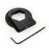 Brandmotion 5000TFAB Interior Rear View Mirror Mounting Hardware Twist Off Style Mirror Mount Adapter Bracket; Converts