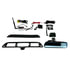 Brandmotion TRNS2181 Park Assist Camera and Interior Rear View Mirror Kit Wireless Transparent Trailer® 3rd Brake Light