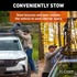 18123 by CURT MANUFACTURING - 44" x 35" Black Steel Roof Rack Cargo Carrier