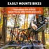 18123 by CURT MANUFACTURING - 44" x 35" Black Steel Roof Rack Cargo Carrier
