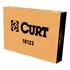 18123 by CURT MANUFACTURING - 44" x 35" Black Steel Roof Rack Cargo Carrier