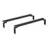 16200 by CURT MANUFACTURING - Universal 5th Wheel Base Rails; 25K (Carbide Black)