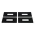 16900 by CURT MANUFACTURING - 5th Wheel Rail Sound Dampening Pads
