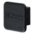 CURT Manufacturing 22276 Trailer Hitch Cover 2in. Rubber Hitch Tube Cover (Packaged)
