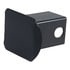 CURT Manufacturing 22751 Trailer Hitch Cover 2in. Black Steel Hitch Tube Cover (Packaged)