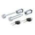 23527 by CURT MANUFACTURING - Hitch/Coupler Lock Set (2in. Receiver; 2-1/2in. Latch)