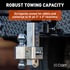 45365 by CURT MANUFACTURING - AlumaLite Adjustable Aluminum Hitch with Dual Ball; 7-1/2in. Drop