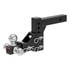 CURT Manufacturing 45799 Trailer Hitch Ball Mount Adjustable Tri-Ball Mount (2in. Shank; 1-7/8in.; 2in./2-5/16in. Balls)