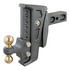 45955 by CURT MANUFACTURING - Rebellion XD Adjustable Cushion Hitch (2-1/2in. Shank; 2in.; 2-5/16in. Balls; 20