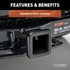 13423 by CURT MANUFACTURING - Class 3 Trailer Hitch; 2in. Receiver; Select Acura RDX