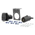 CURT Manufacturing 58152 Trailer Connector Kit 7-Way RV Blade Connector Plug/Socket with Hardware (Packaged)