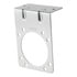 58231 by CURT MANUFACTURING - Connector Mounting Bracket for 7-Way RV Blade (Zinc; Packaged)