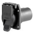 CURT Manufacturing 55415 Trailer Connector Kit Replacement OE 7-Way RV Blade Socket (Plugs into USCAR)