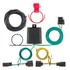 CURT Manufacturing 56331 Trailer Connector Kit Custom Wiring; 4-Way Flat; Select Chrysler Town and Country; Dodge Grand