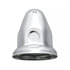 10005 by UNITED PACIFIC - Wheel Lug Nut Cover - 33mm x 2 1/8", Chrome, Steel, Bullet, with Flange