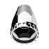 10064 by UNITED PACIFIC - Wheel Lug Nut Cover Set - Chrome, Plastic