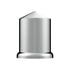 10068 by UNITED PACIFIC - Wheel Lug Nut Cover - 3/4" x 1.5", Chrome, Plastic, Pointed, Push-On